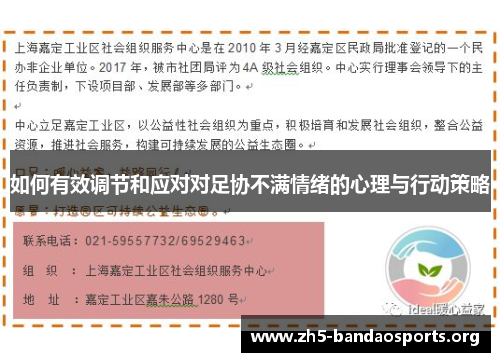 如何有效调节和应对对足协不满情绪的心理与行动策略 如何有效调节和应对对足协不满情绪的心理与行动策略